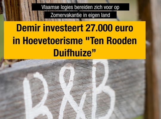 "Ten Rooden Duifhuize” maakt zich klaar voor zomervakantie in eigen land 